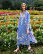 MUSHQ HIMELINE SECRET GARDEN AZURE BLOOM