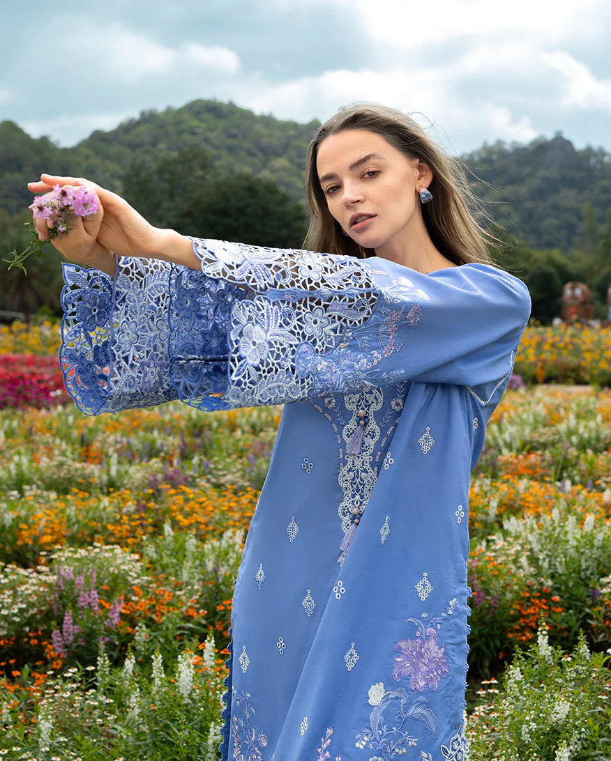 MUSHQ HIMELINE SECRET GARDEN AZURE BLOOM