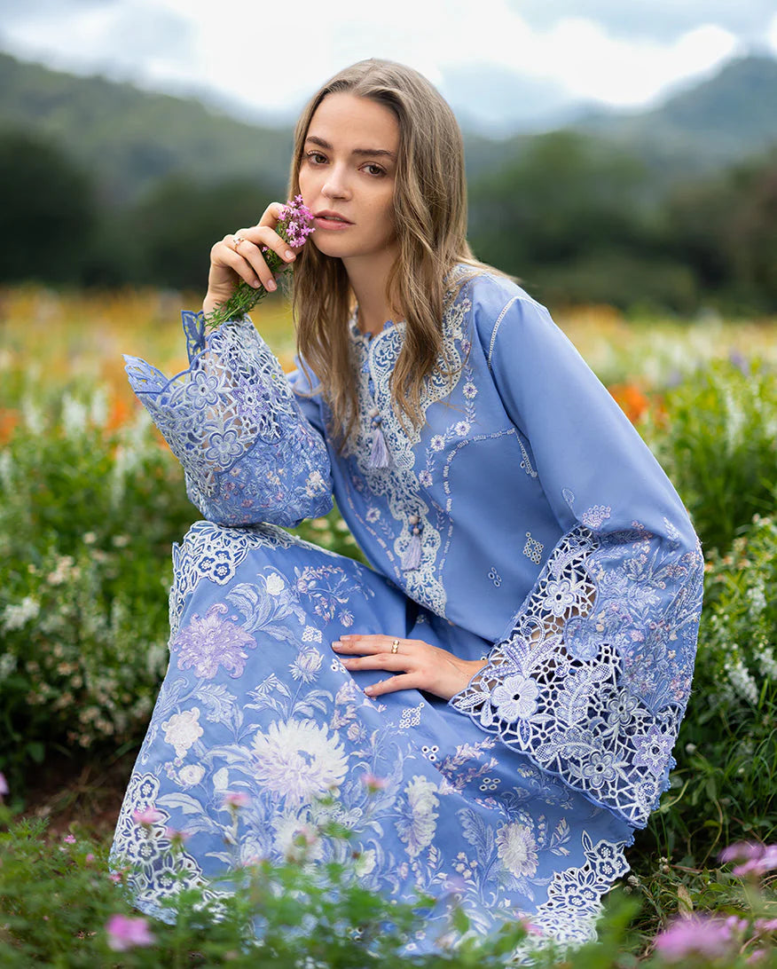 MUSHQ HIMELINE SECRET GARDEN AZURE BLOOM
