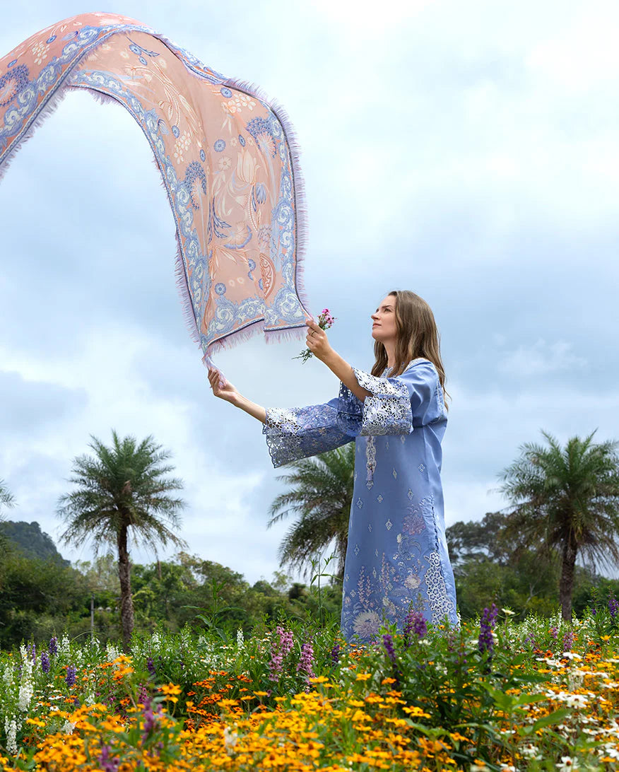 MUSHQ HIMELINE SECRET GARDEN AZURE BLOOM
