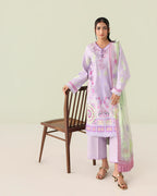 STITCHED BY CC ROHEENAZ ROSETTE AZURE 3PC