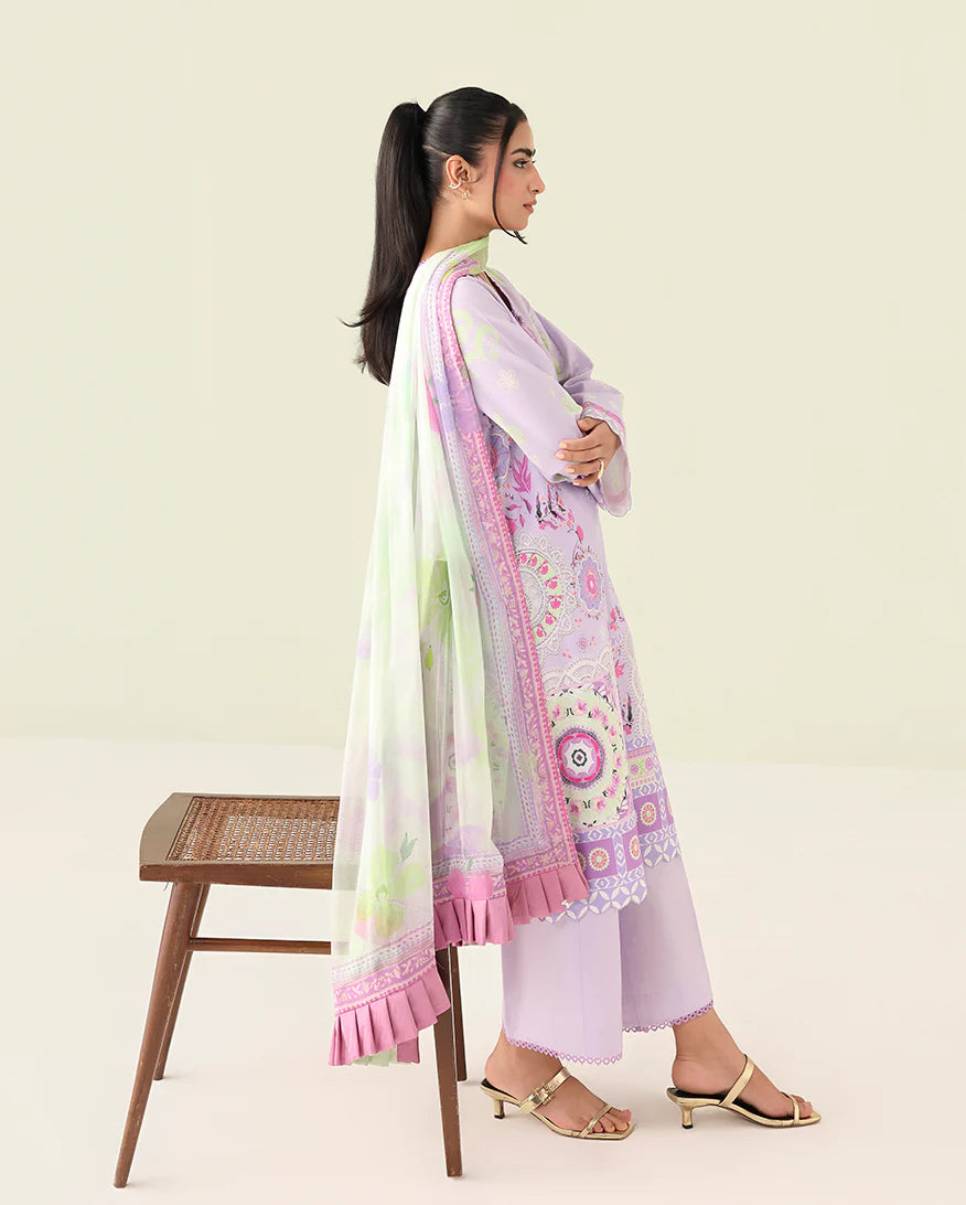 STITCHED BY CC ROHEENAZ ROSETTE AZURE 3PC