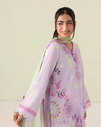 STITCHED BY CC ROHEENAZ ROSETTE AZURE 3PC
