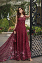 NOOR BY SAADIA ASAD LUXE CHIKANKARI D-03