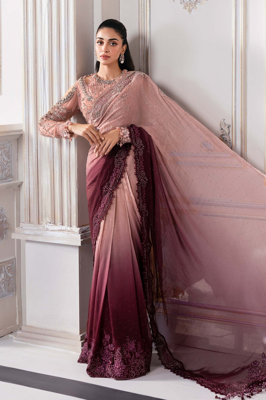 MARIA B MBROIDERED BD-3001