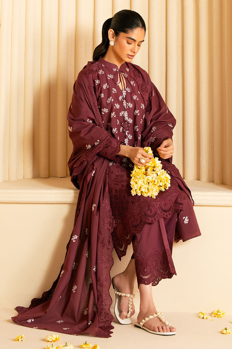 CROSS STITCH CHIKANKARI D-02 CELESTIAL BERRY