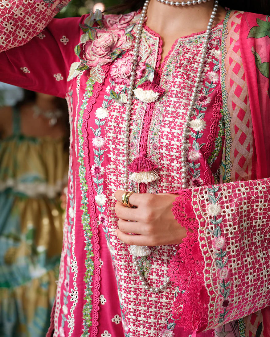 MUSHQ A MOI LUXURY LAWN BLUSHING ROSE