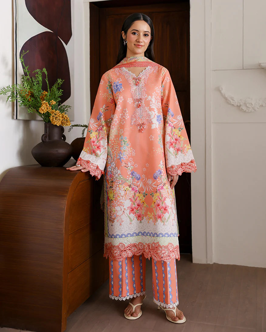 ROHEENAZ SUNLIT TALES PRINTED BLUSH TALE