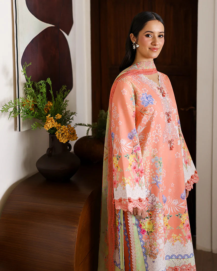 ROHEENAZ SUNLIT TALES PRINTED BLUSH TALE
