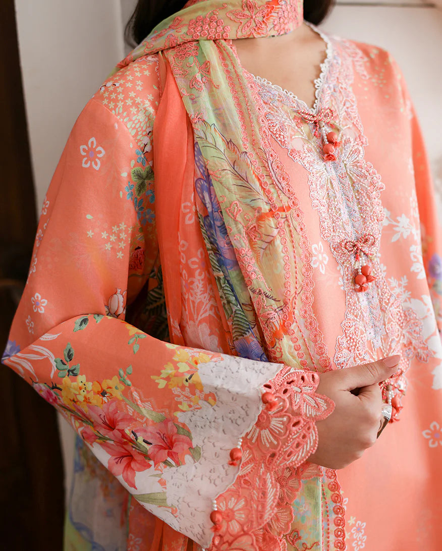 ROHEENAZ SUNLIT TALES PRINTED BLUSH TALE
