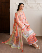 ROHEENAZ SUNLIT TALES PRINTED BLUSH TALE