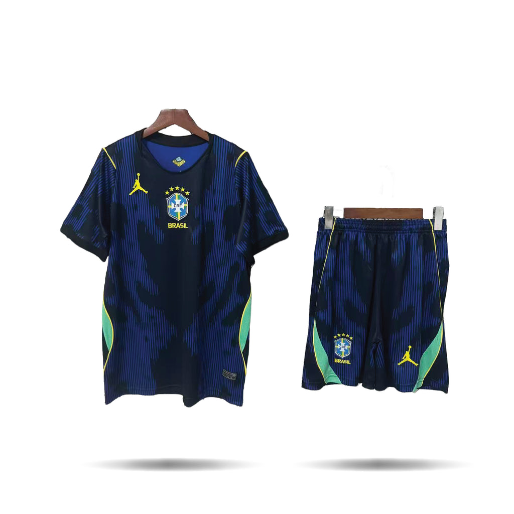 Brazil Kids Jersey Away Fan Version