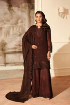 AZURE FESTIVE COCOA DRAPE