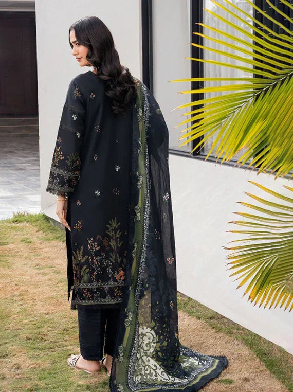 CORAL GARDENIA PRINTED LAWN  CG-07
