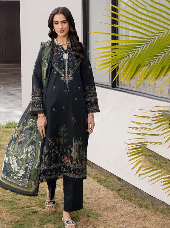 CORAL GARDENIA PRINTED LAWN  CG-07