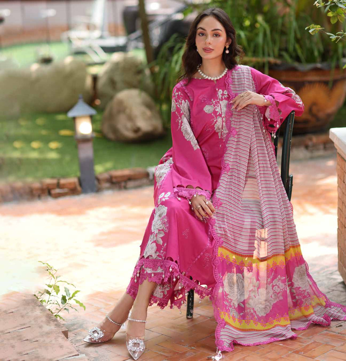 STITCHED BY CC CHARIZMA REEM EMBROIDERED RM6-01 3PC