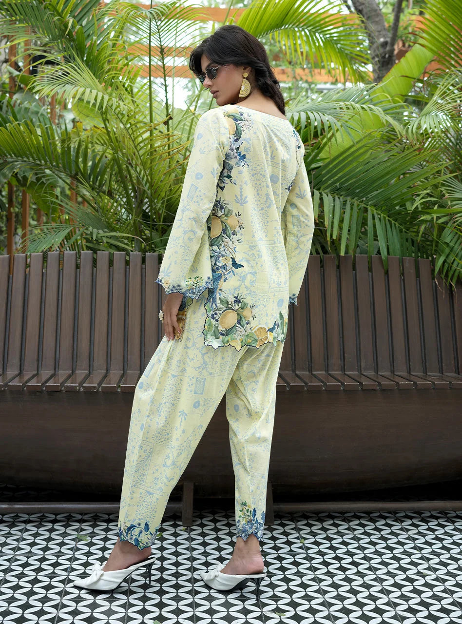 ZAINAB CHOTTANI CITRUS SATIN 2PC