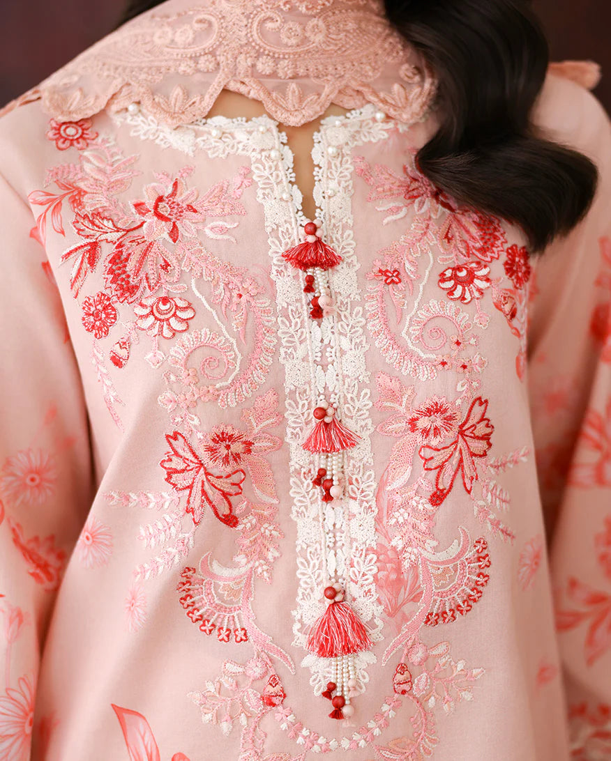 ROHEENAZ SUNLIT TALES PRINTED CORAL WHISPER
