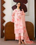 ROHEENAZ SUNLIT TALES PRINTED CORAL WHISPER