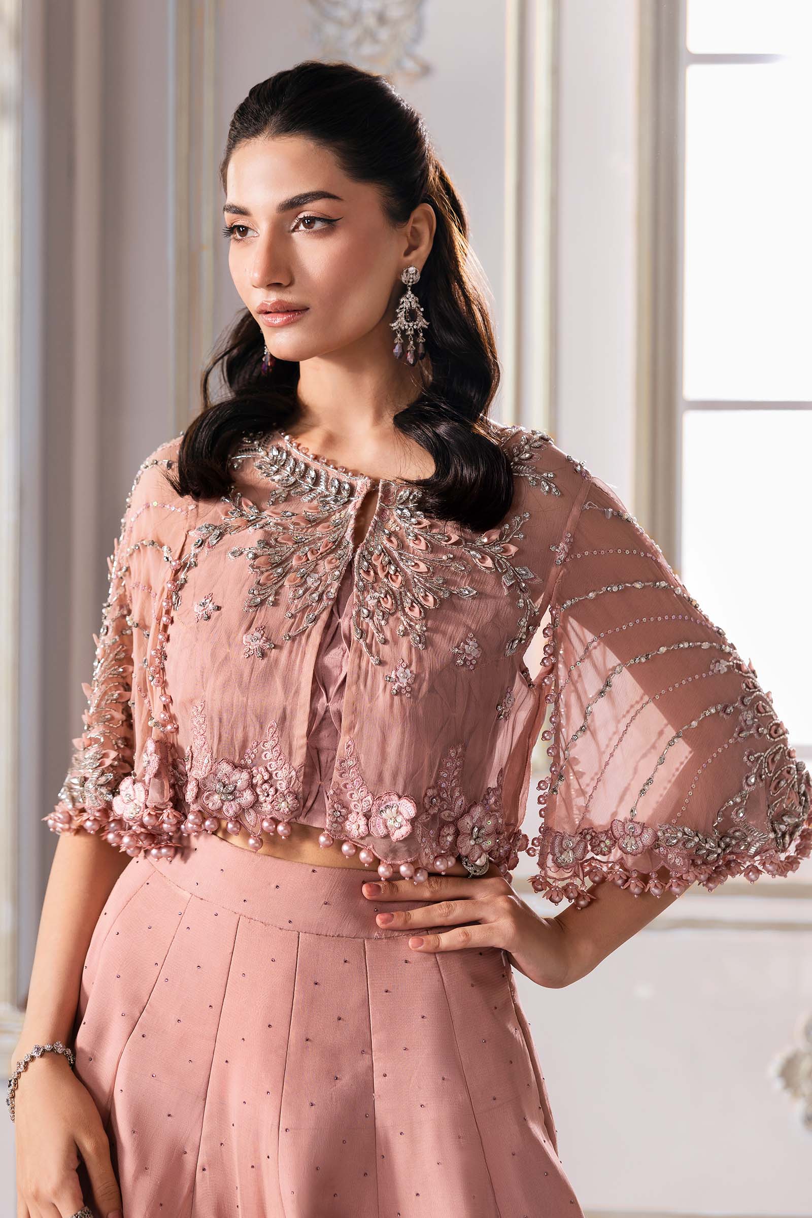 MARIA B MBROIDERED BD-3001