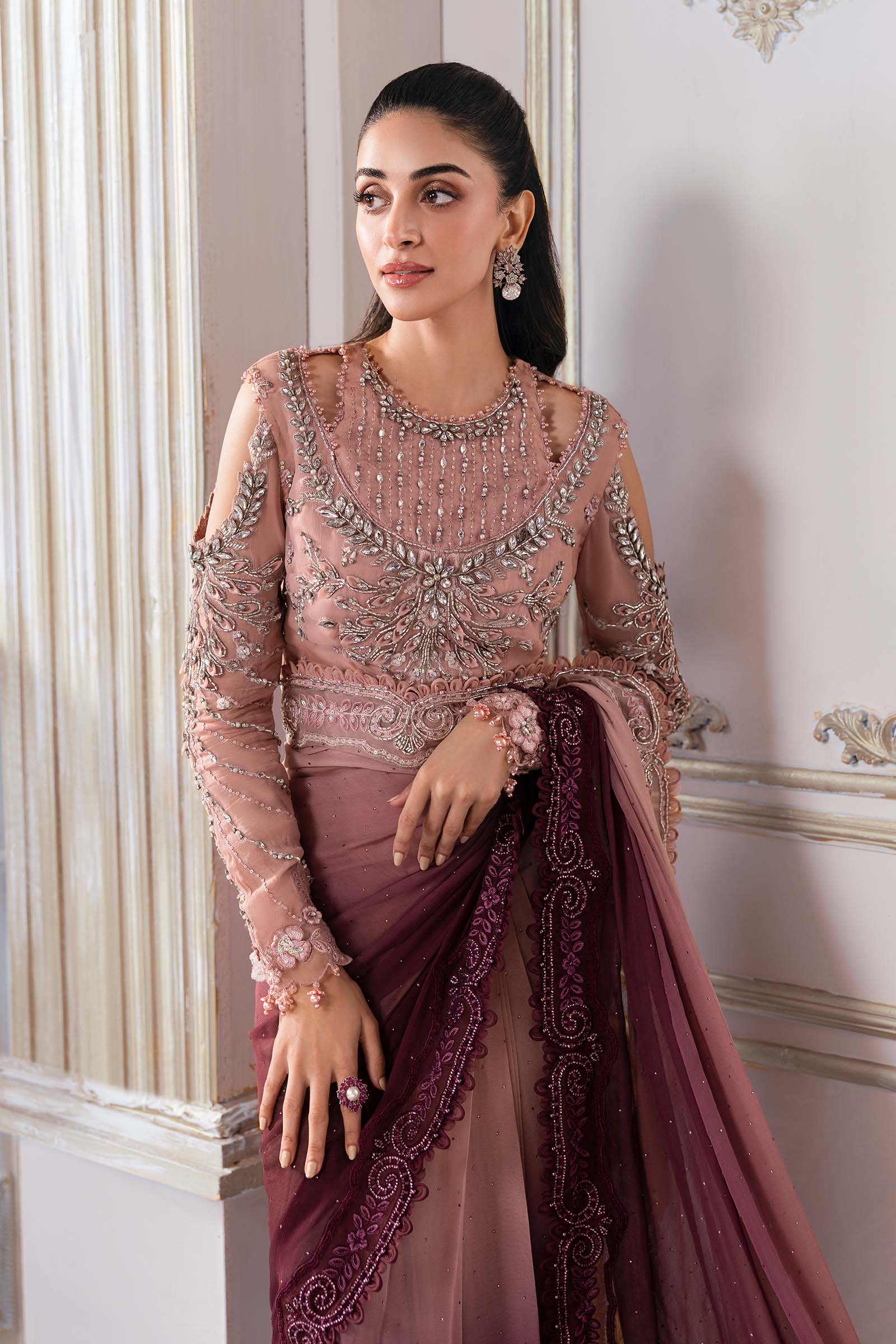 MARIA B MBROIDERED BD-3001