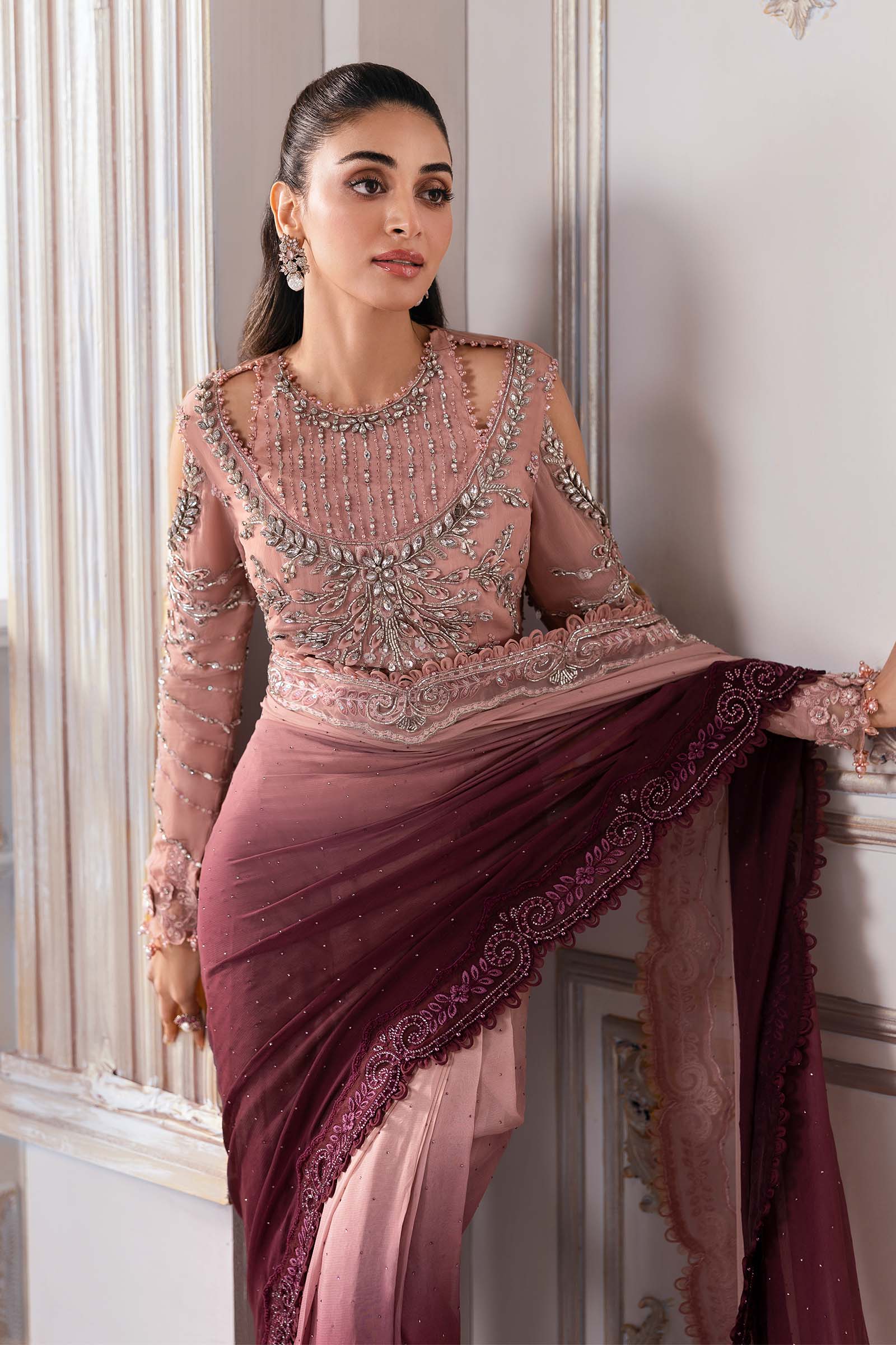 MARIA B MBROIDERED BD-3001
