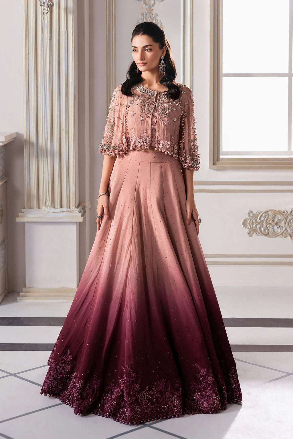 MARIA B MBROIDERED BD-3001