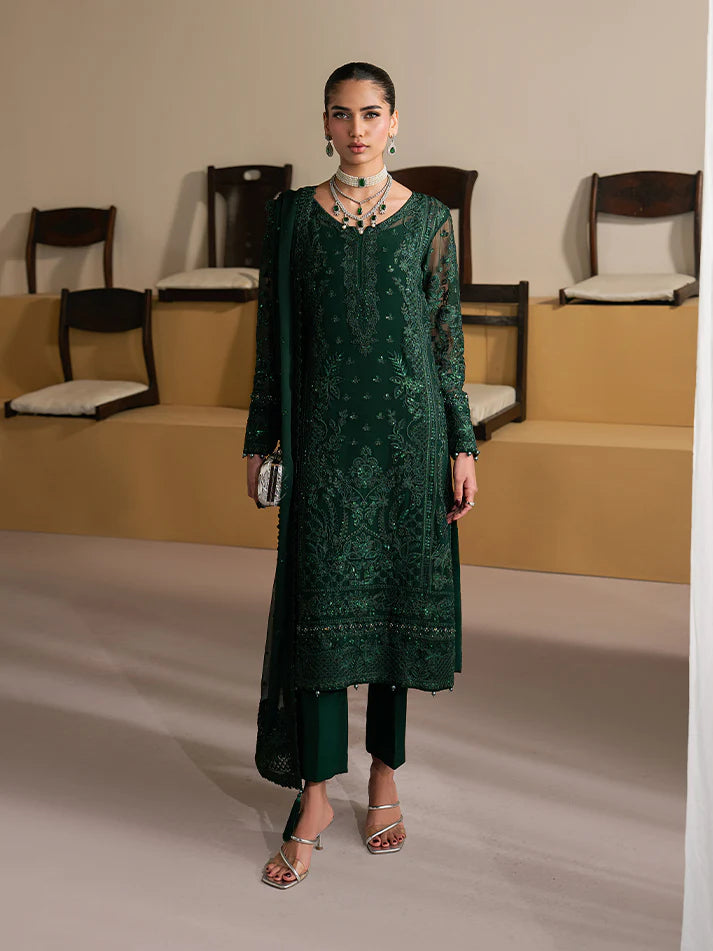 GULAAL EMROIDERED CHIFFON D-35