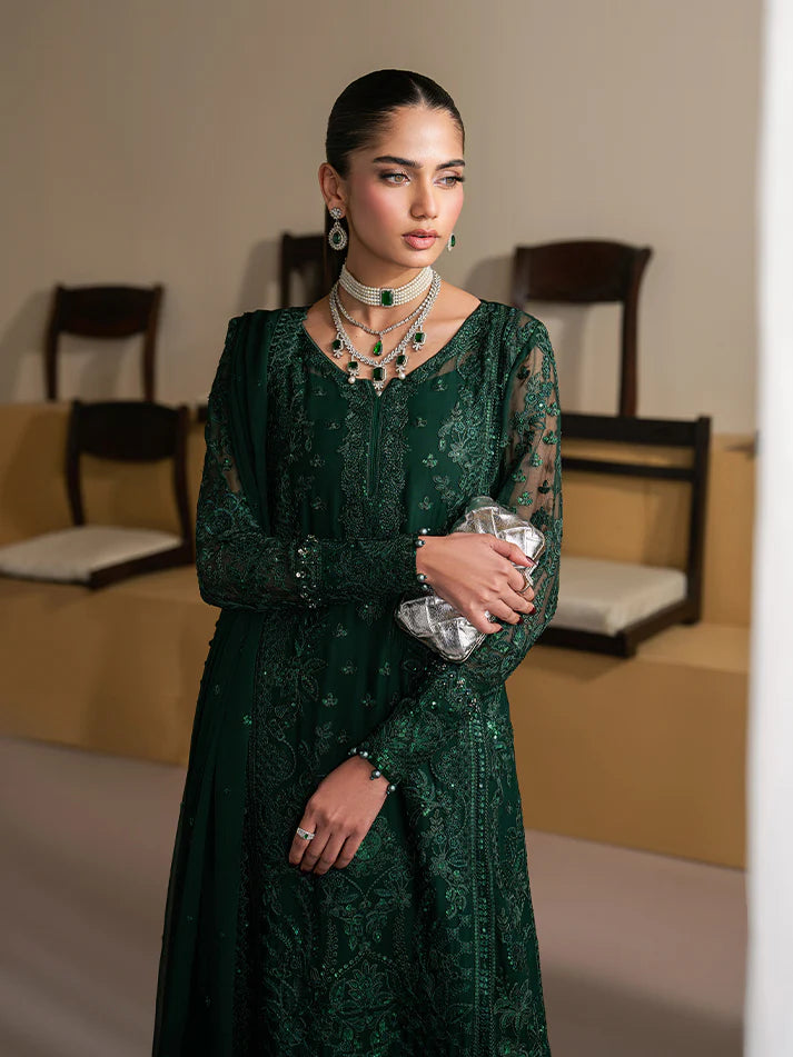 GULAAL EMROIDERED CHIFFON D-35