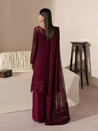 GULAAL EMROIDERED CHIFFON D-39