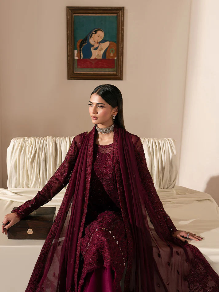 GULAAL EMROIDERED CHIFFON D-39