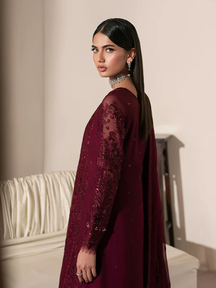 GULAAL EMROIDERED CHIFFON D-39