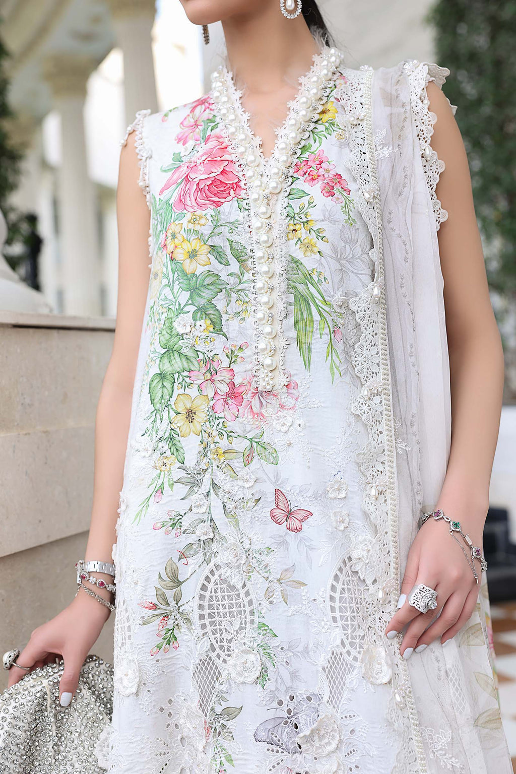 STITCHED BY CC MARIA B LAWN D-03 3PC