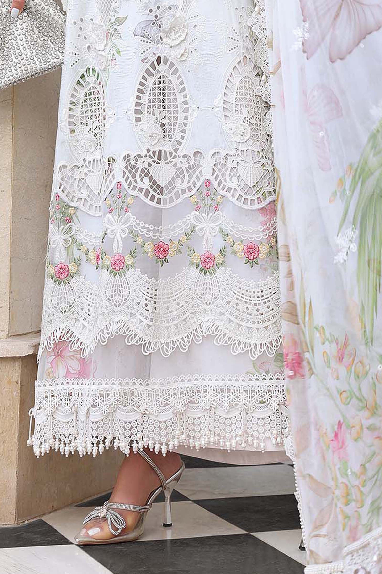 STITCHED BY CC MARIA B LAWN D-03 3PC