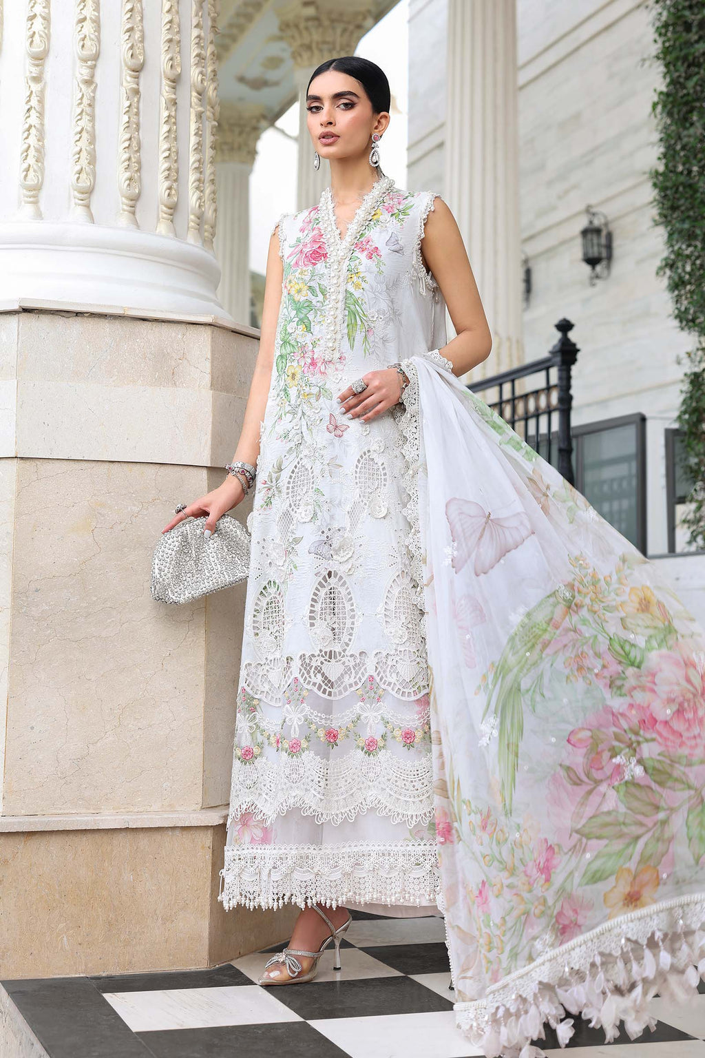 STITCHED BY CC MARIA B LAWN D-03 3PC