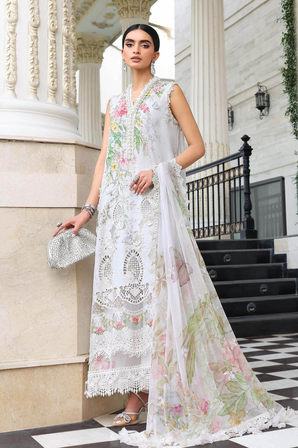 STITCHED BY CC MARIA B LAWN D-03 3PC