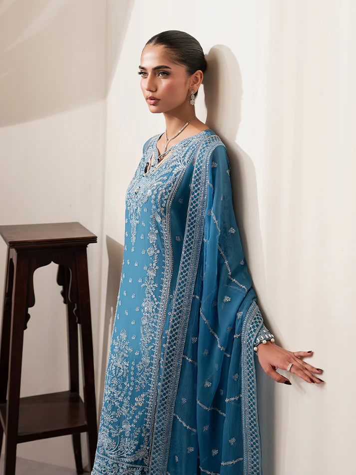 GULAAL EMROIDERED CHIFFON D-40