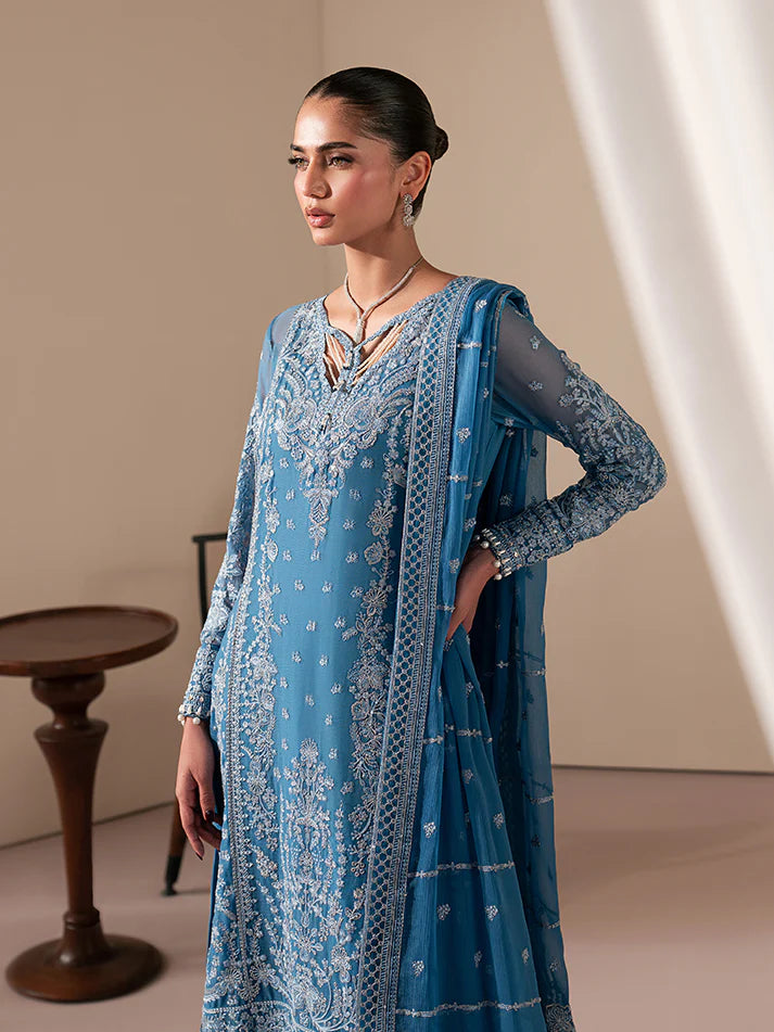 GULAAL EMROIDERED CHIFFON D-40