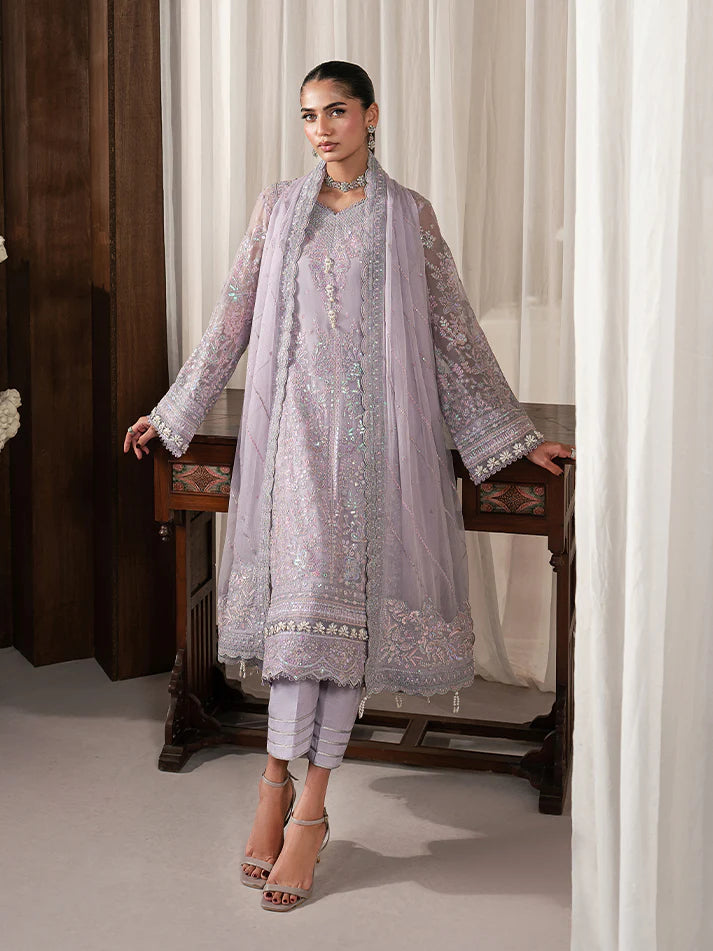 GULAAL EMROIDERED CHIFFON D-41