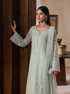 GULAAL EMROIDERED CHIFFON D-42