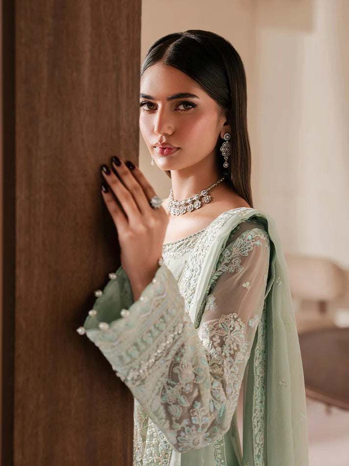 GULAAL EMROIDERED CHIFFON D-42