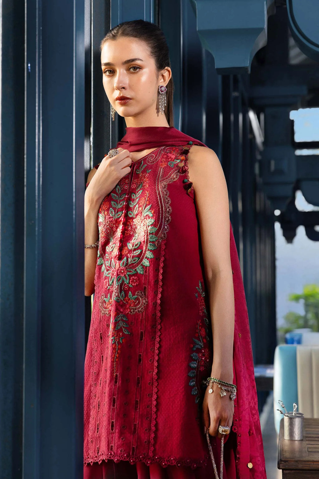 STITCHED BY CC MARIA B LAWN D-05 3PC