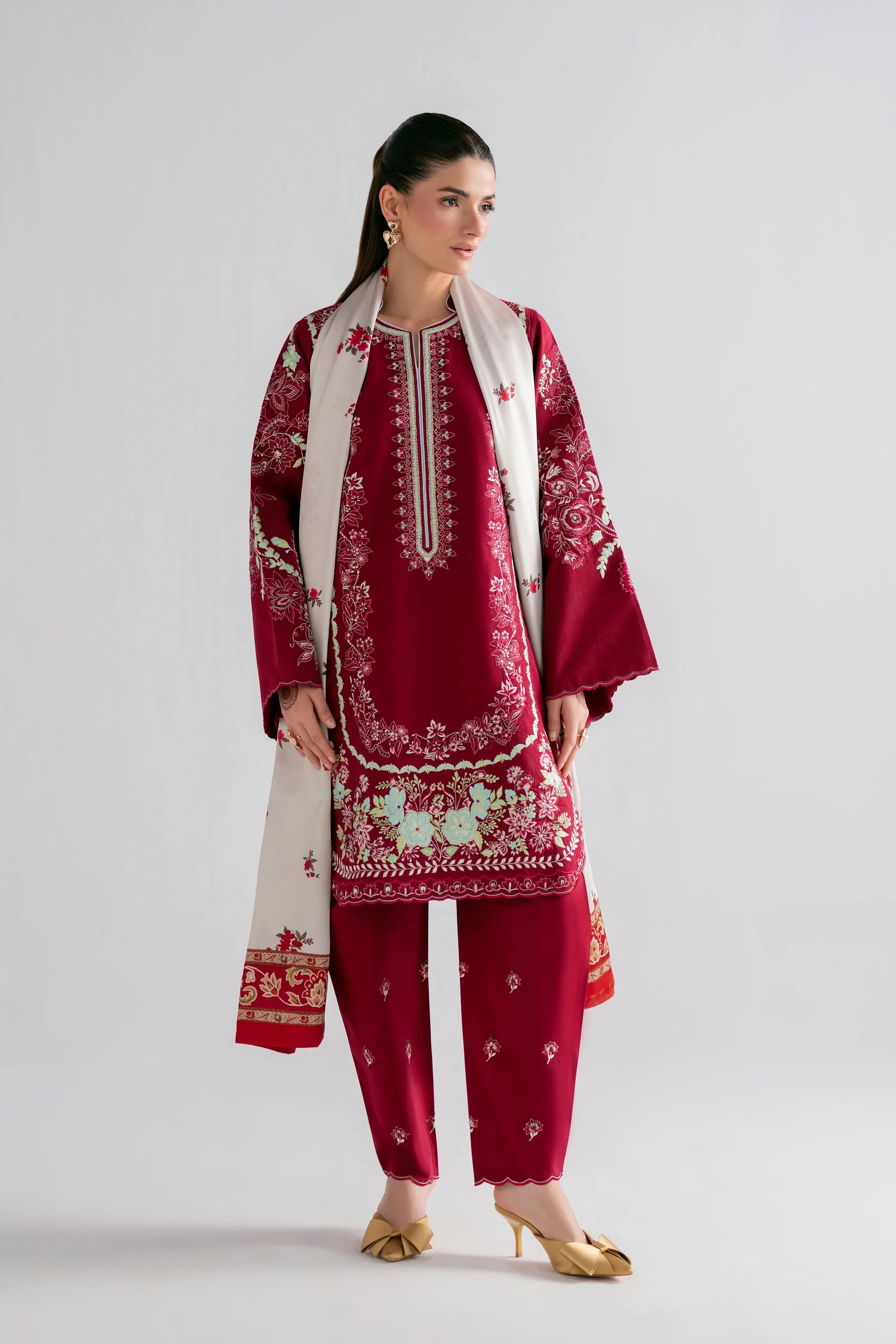 SOHA SULTAN SCARLET 2PC