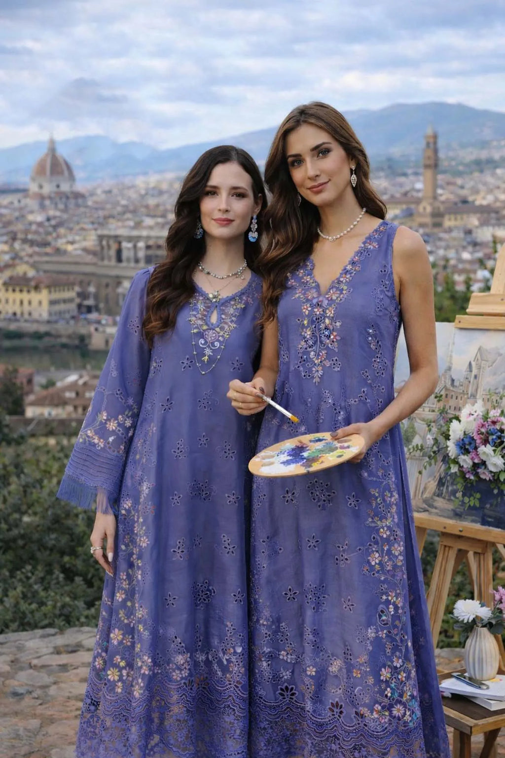 NOOR BY SAADIA ASAD LUXURY EID SCHIFFLI LASERKARI D-09
