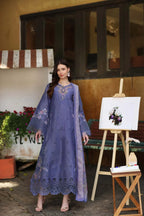 NOOR BY SAADIA ASAD LUXURY EID SCHIFFLI LASERKARI D-09