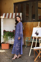 NOOR BY SAADIA ASAD LUXURY EID SCHIFFLI LASERKARI D-09