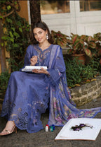 NOOR BY SAADIA ASAD LUXURY EID SCHIFFLI LASERKARI D-09