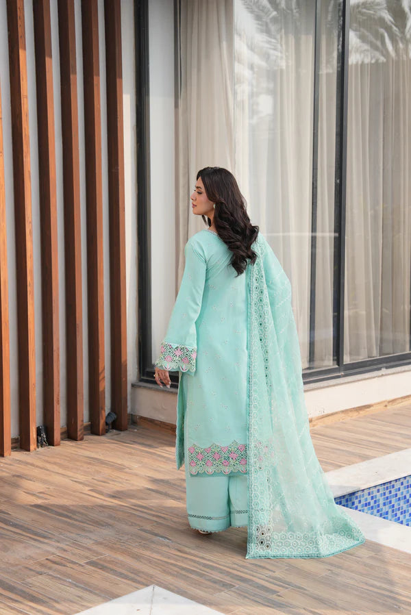 AYLIN LUXURY LAWN MINT BLOSSOM