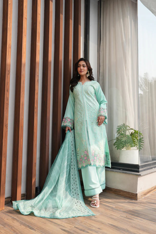 AYLIN LUXURY LAWN MINT BLOSSOM