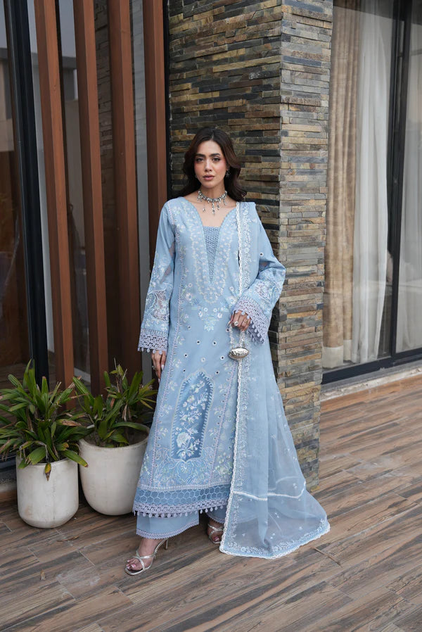 AYLIN LUXURY LAWN BLUEBELL GRACE